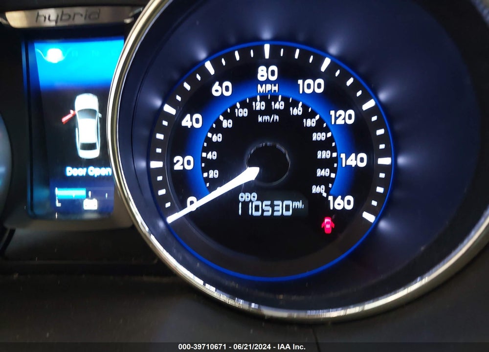 2011 HYUNDAI SONATA HYBRID VIN: KMHEC4A44BA010836