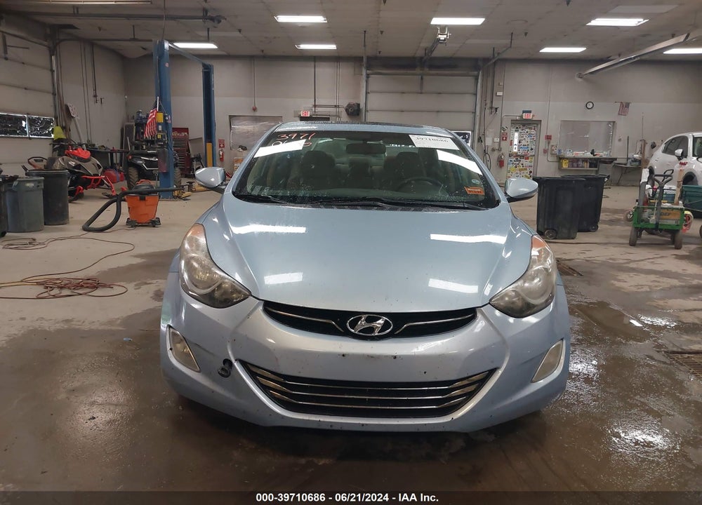 2011 HYUNDAI ELANTRA LIMITED (ULSAN PLANT) VIN: KMHDH4AEXBU160230