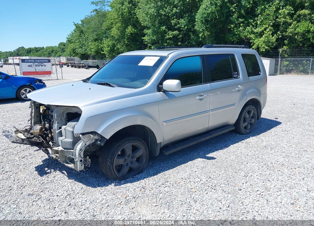 2011 HONDA PILOT EX-L VIN: 5FNYF4H56BB063777