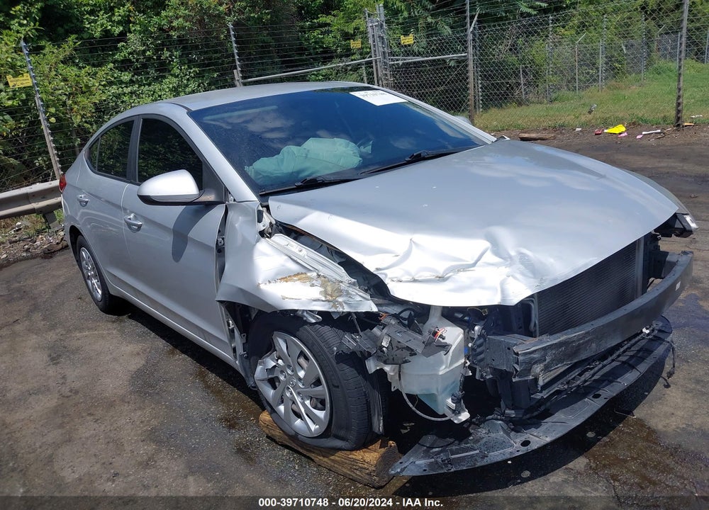 2017 HYUNDAI ELANTRA SE VIN: KMHD74LF6HU403324