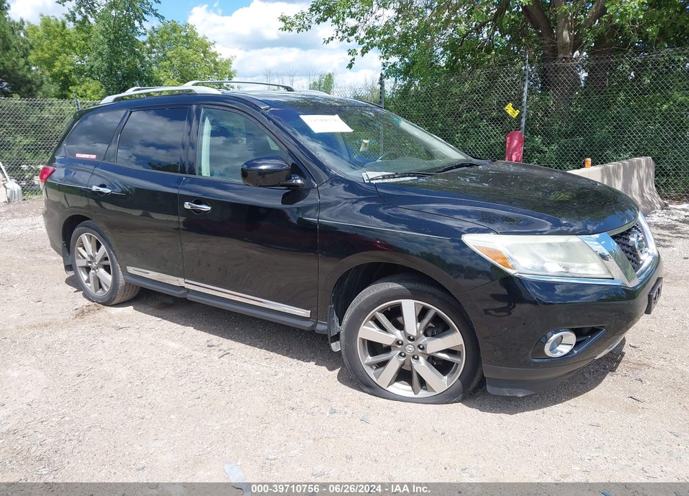 2014 NISSAN PATHFINDER PLATINUM VIN: 5N1AR2MM7EC657561
