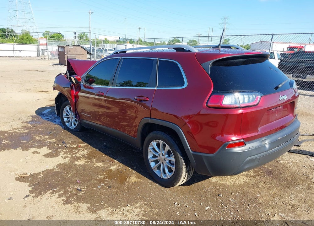 2019 JEEP CHEROKEE LATITUDE FWD VIN: 1C4PJLCB2KD406402