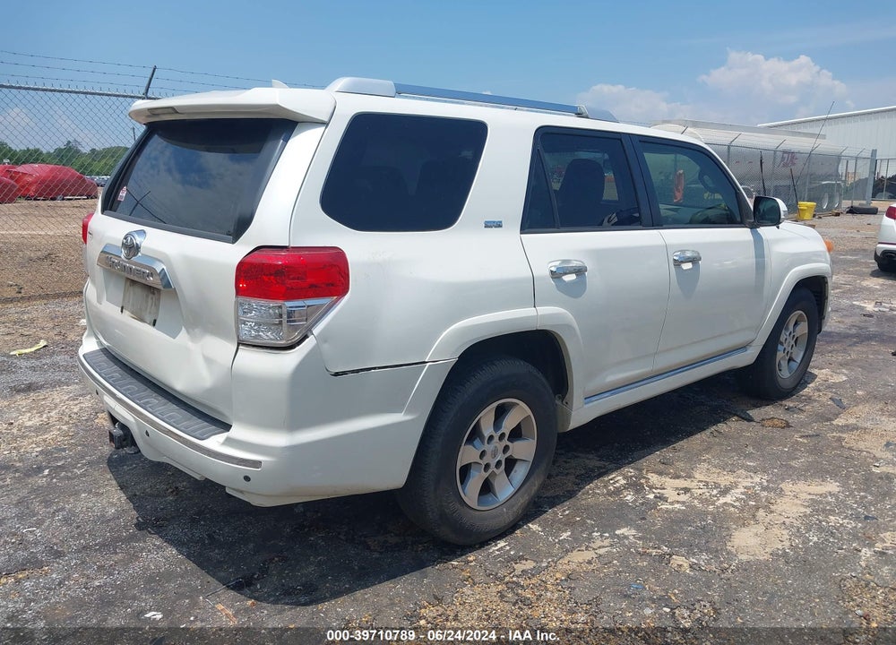 2013 TOYOTA 4RUNNER SR5 VIN: JTEZU5JRXD5047580
