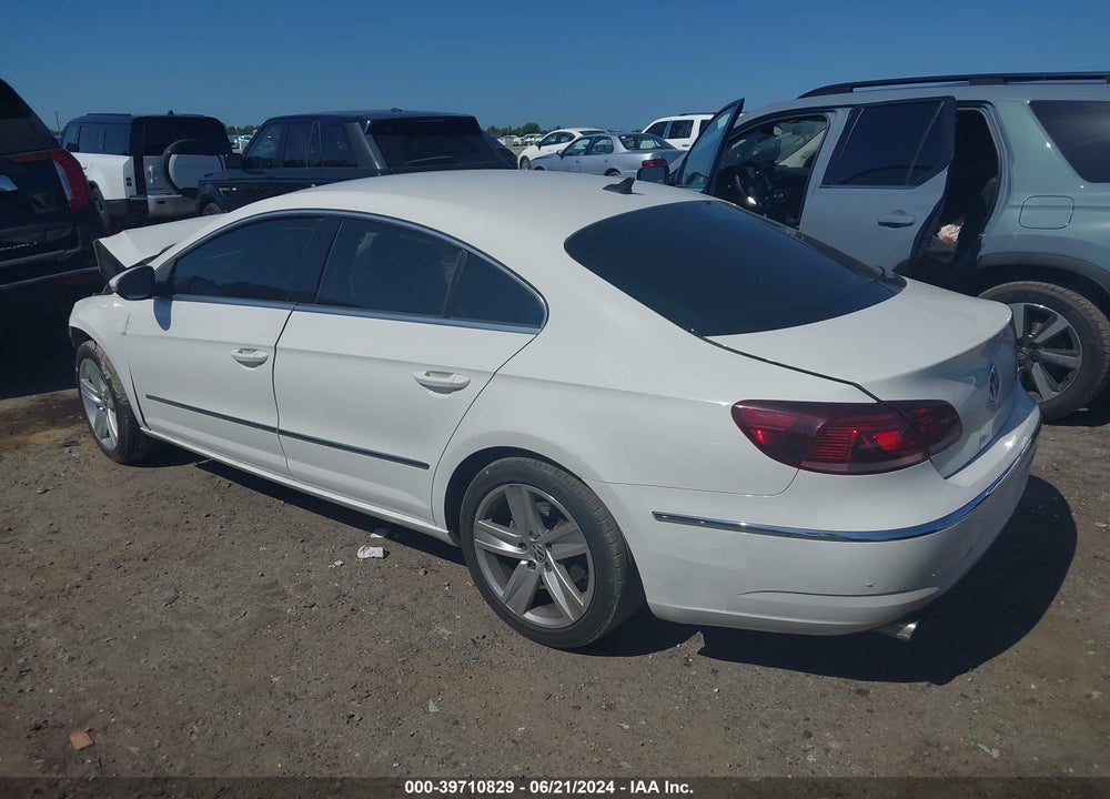 2014 VOLKSWAGEN CC 2.0T SPORT VIN: WVWBP7AN5EE528926