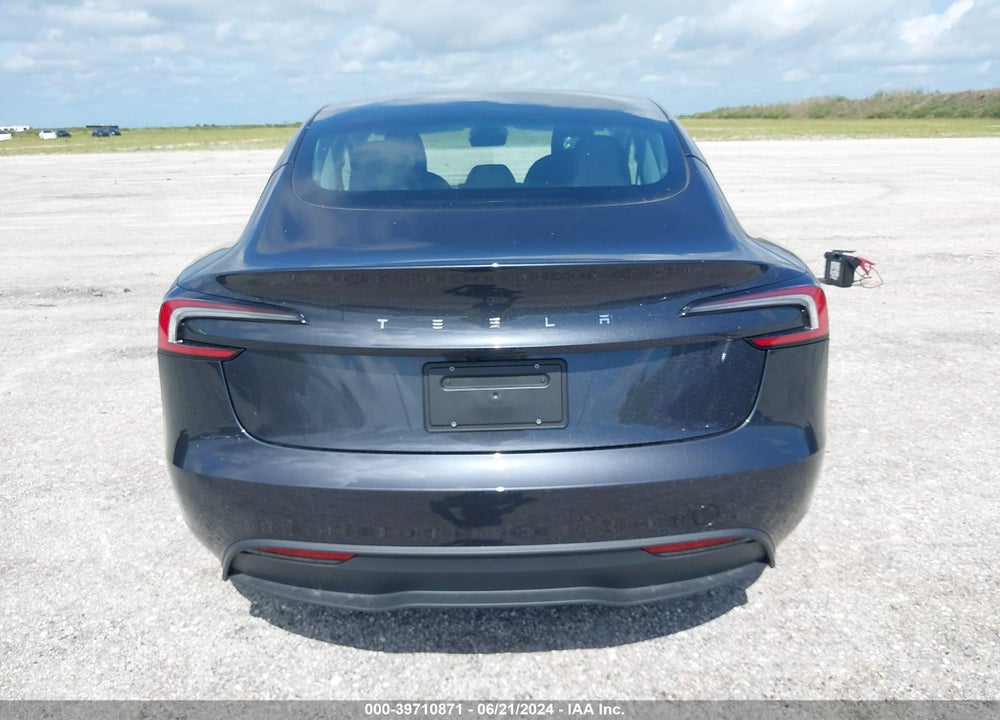 2024 TESLA MODEL 3 REAR-WHEEL DRIVE VIN: 5YJ3E1EA0RF741656