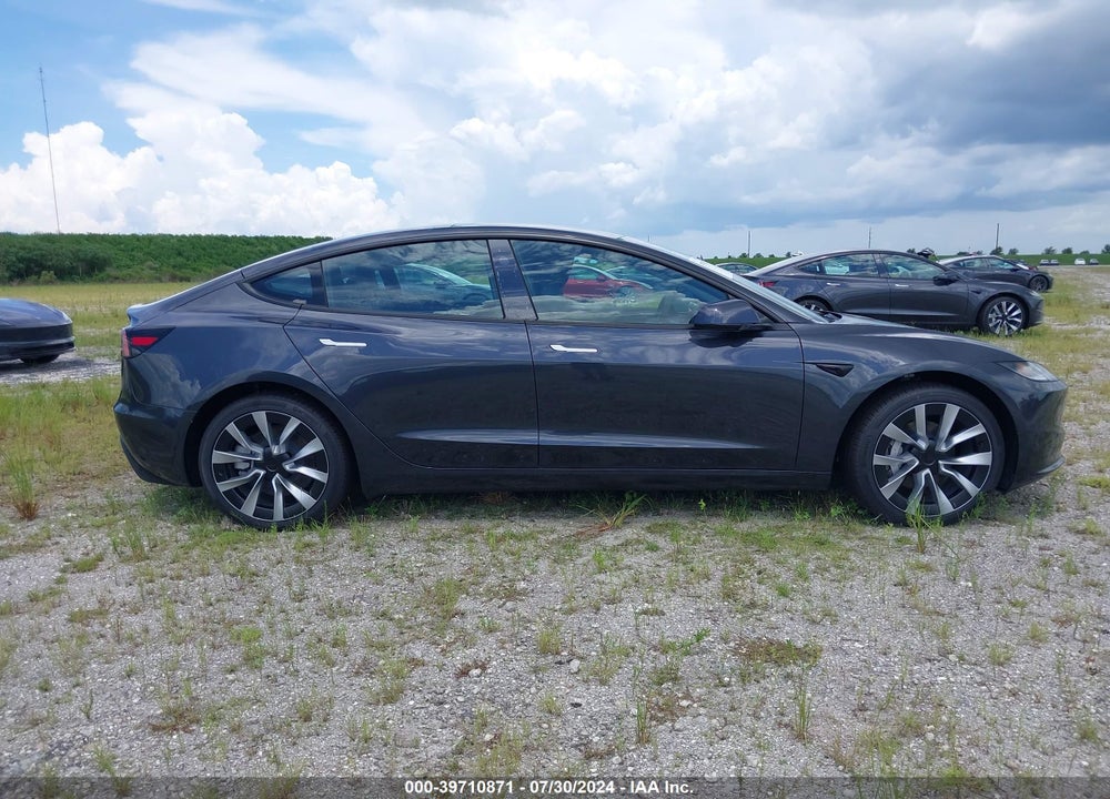 2024 TESLA MODEL 3 REAR-WHEEL DRIVE VIN: 5YJ3E1EA0RF741656