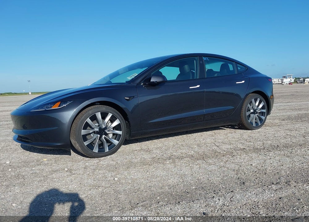 2024 TESLA MODEL 3 REAR-WHEEL DRIVE VIN: 5YJ3E1EA0RF741656
