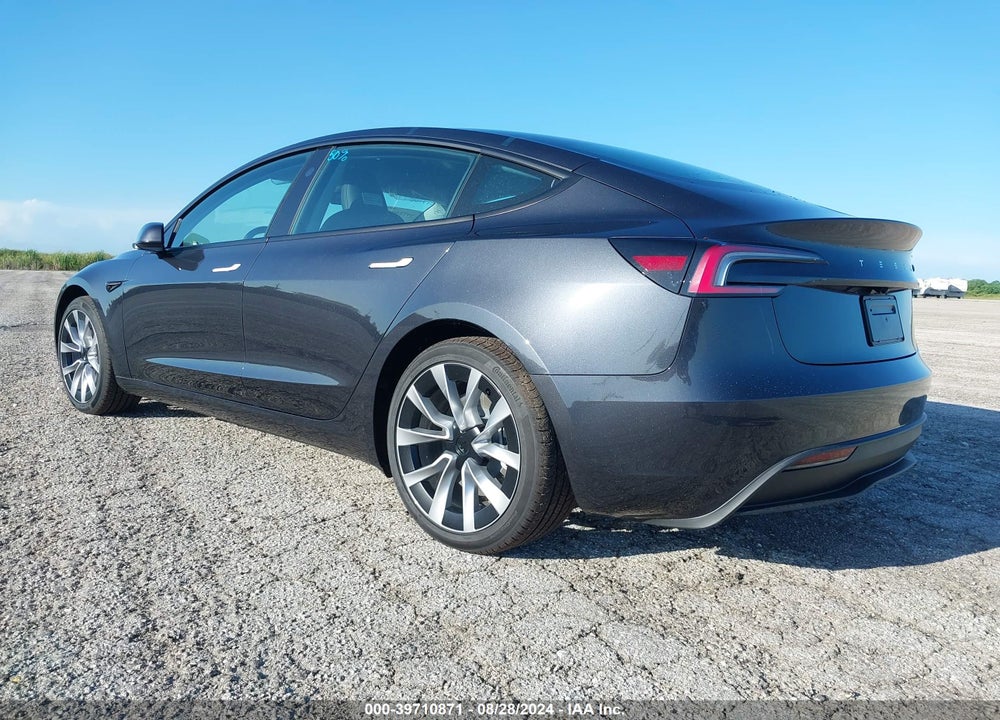 2024 TESLA MODEL 3 REAR-WHEEL DRIVE VIN: 5YJ3E1EA0RF741656