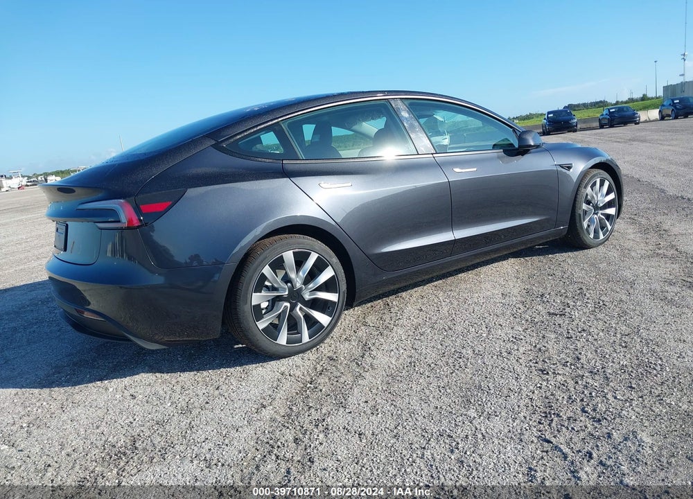 2024 TESLA MODEL 3 REAR-WHEEL DRIVE VIN: 5YJ3E1EA0RF741656