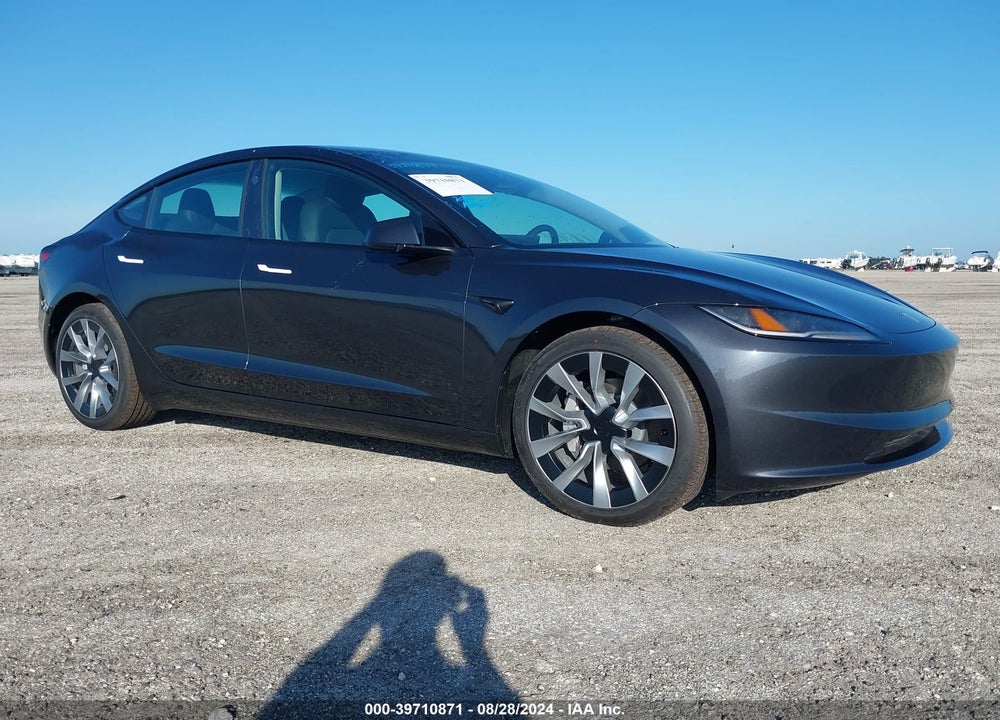 2024 TESLA MODEL 3 REAR-WHEEL DRIVE VIN: 5YJ3E1EA0RF741656