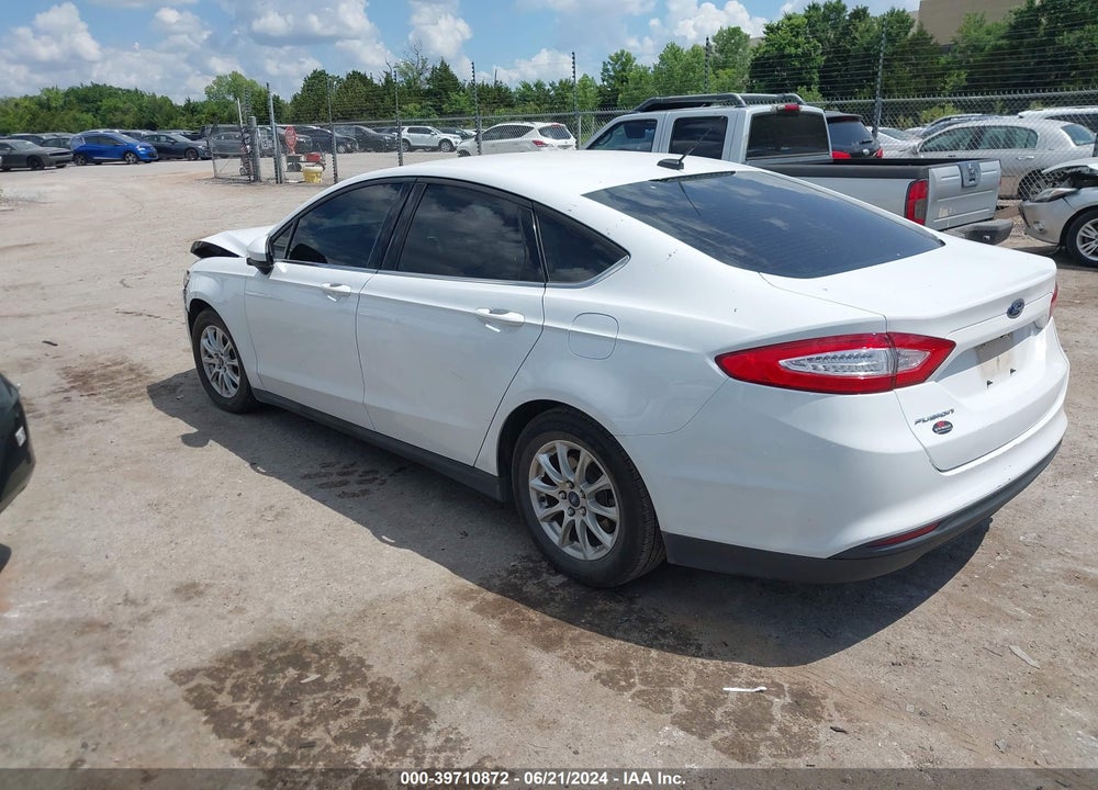 2015 FORD FUSION S VIN: 3FA6P0G74FR252809