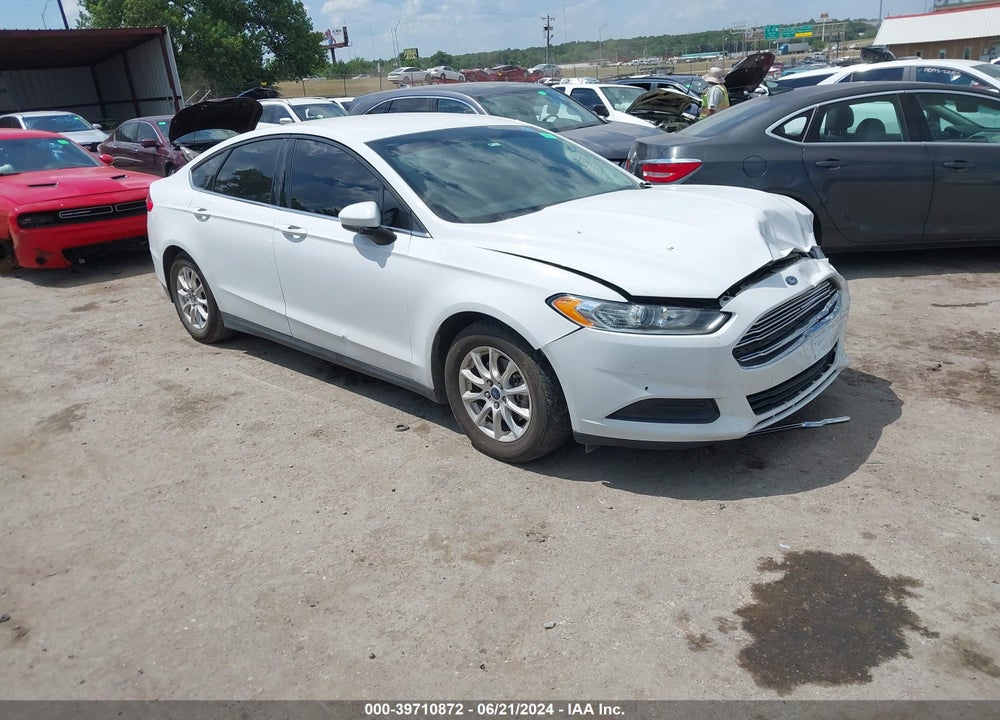 2015 FORD FUSION S VIN: 3FA6P0G74FR252809