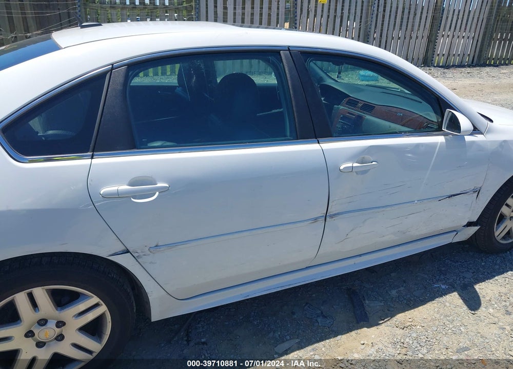 2011 CHEVROLET IMPALA LT VIN: 2G1WG5EK5B1160338