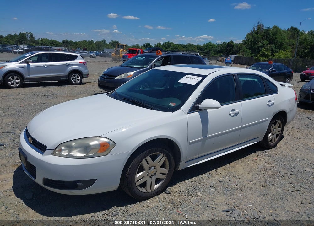 2011 CHEVROLET IMPALA LT VIN: 2G1WG5EK5B1160338