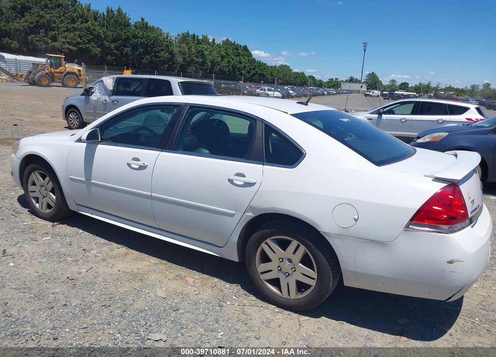 2011 CHEVROLET IMPALA LT VIN: 2G1WG5EK5B1160338