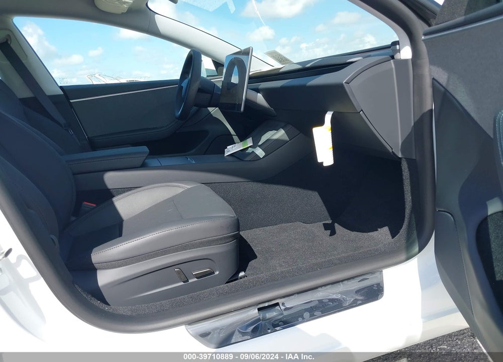 2024 TESLA MODEL 3 REAR-WHEEL DRIVE VIN: 5YJ3E1EA0RF751037
