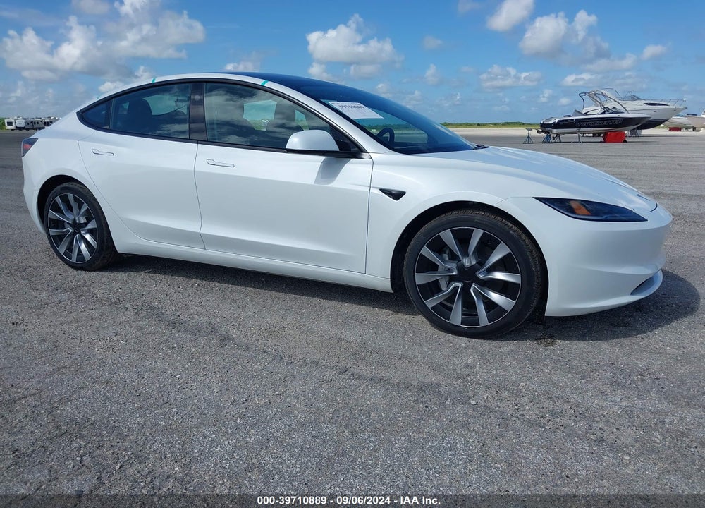 2024 TESLA MODEL 3 REAR-WHEEL DRIVE VIN: 5YJ3E1EA0RF751037