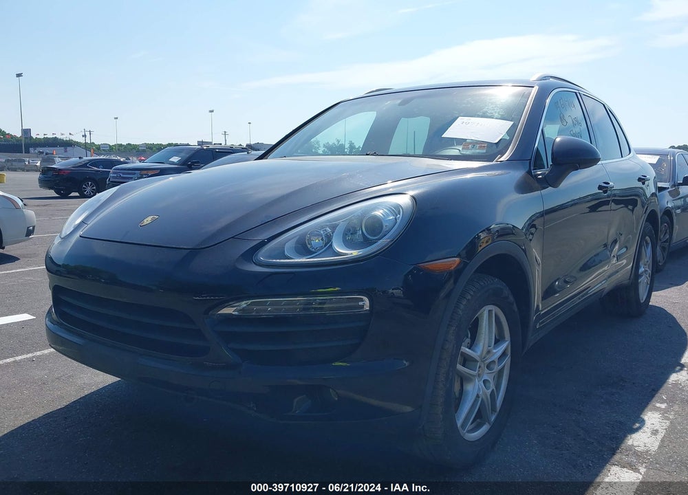 2011 PORSCHE CAYENNE S VIN: WP1AB2A22BLA53258