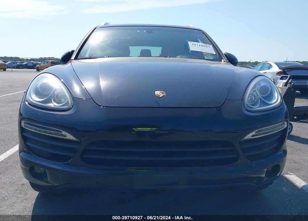 2011 PORSCHE CAYENNE S VIN: WP1AB2A22BLA53258