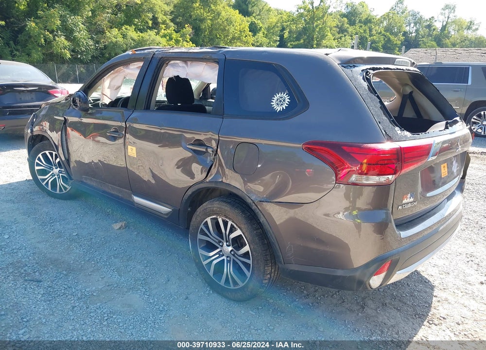 2016 MITSUBISHI OUTLANDER ES VIN: JA4AZ3A36GZ048784
