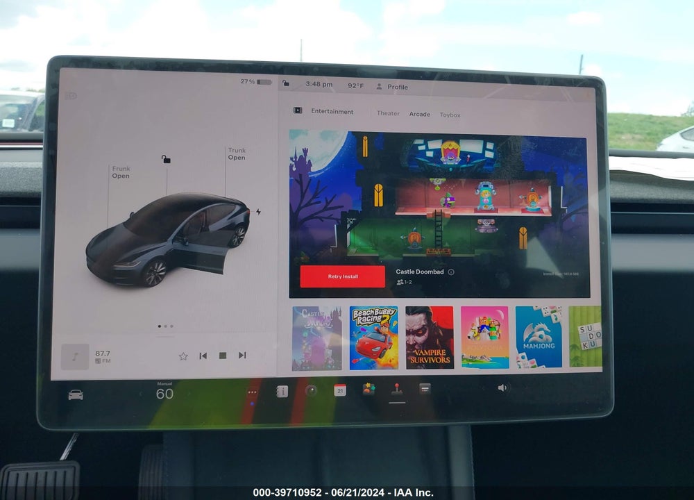 2024 TESLA MODEL 3 REAR-WHEEL DRIVE VIN: 5YJ3E1EA1RF742279