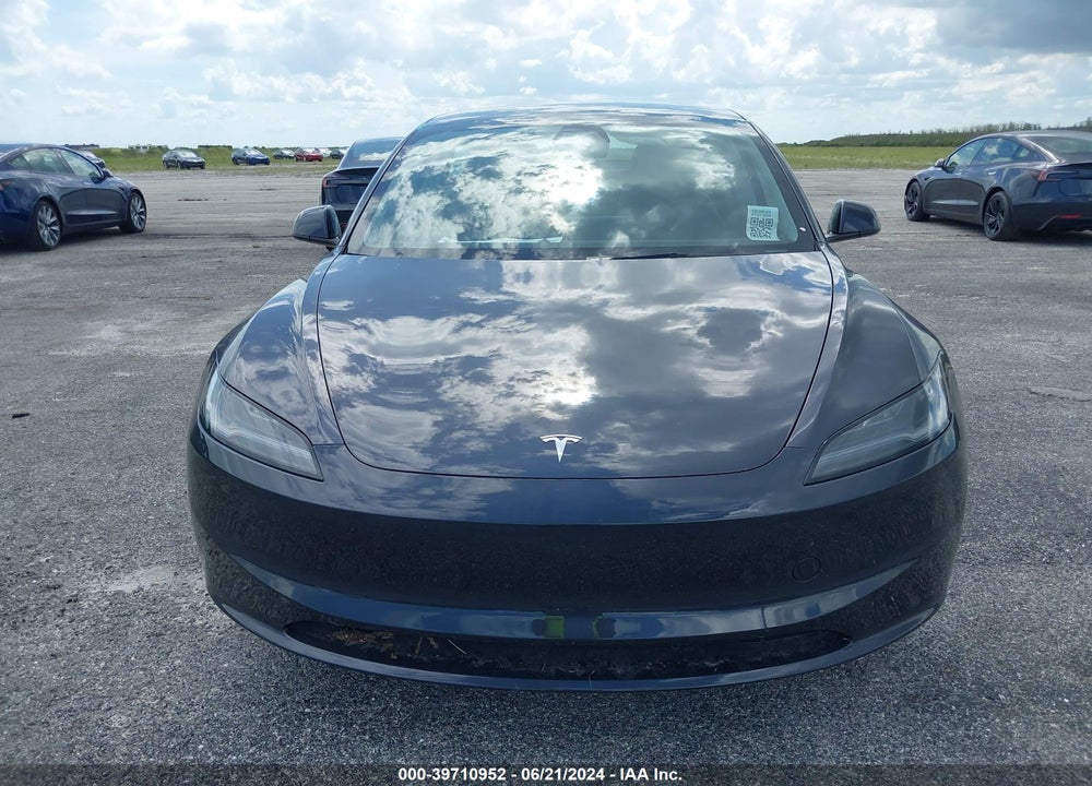 2024 TESLA MODEL 3 REAR-WHEEL DRIVE VIN: 5YJ3E1EA1RF742279