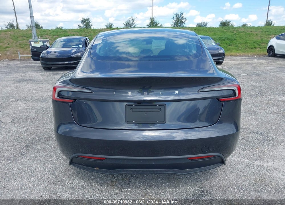2024 TESLA MODEL 3 REAR-WHEEL DRIVE VIN: 5YJ3E1EA1RF742279