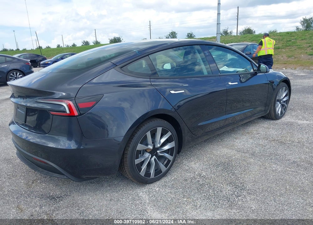 2024 TESLA MODEL 3 REAR-WHEEL DRIVE VIN: 5YJ3E1EA1RF742279
