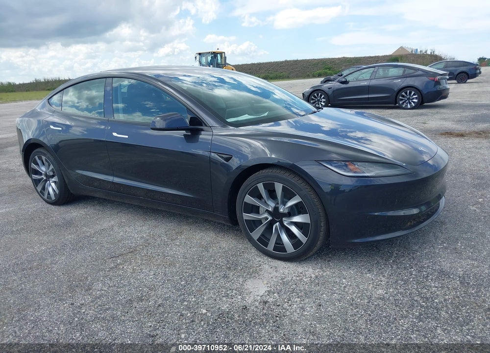 2024 TESLA MODEL 3 REAR-WHEEL DRIVE VIN: 5YJ3E1EA1RF742279