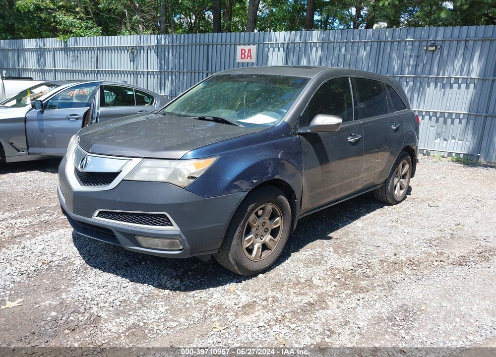 2010 ACURA MDX TECHNOLOGY PACKAGE VIN: 2HNYD2H62AH509588