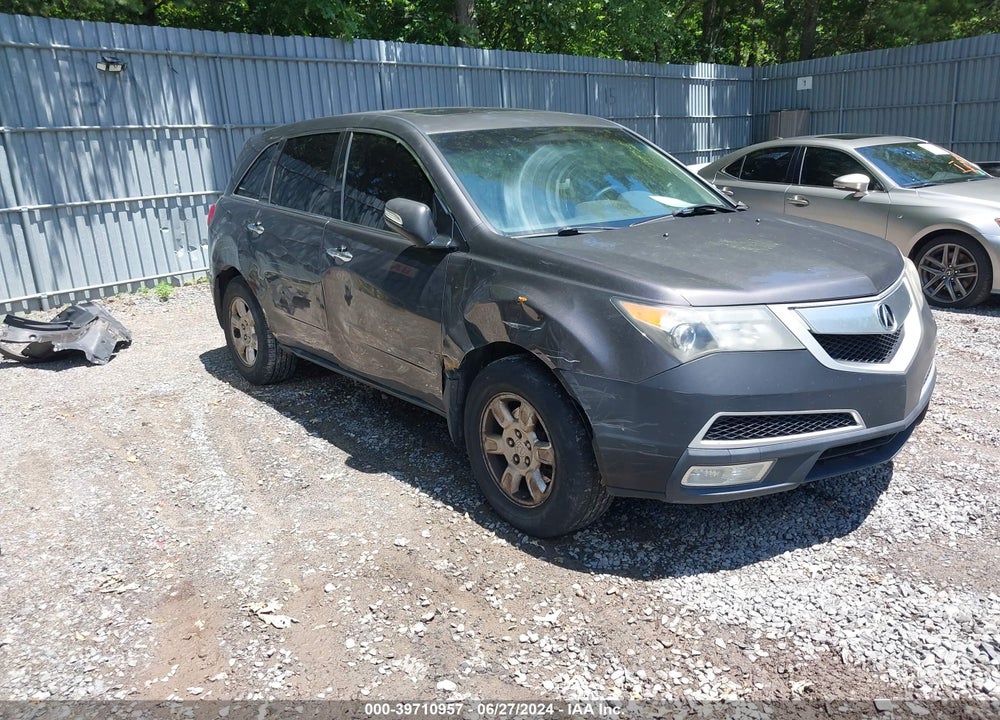 2010 ACURA MDX TECHNOLOGY PACKAGE VIN: 2HNYD2H62AH509588