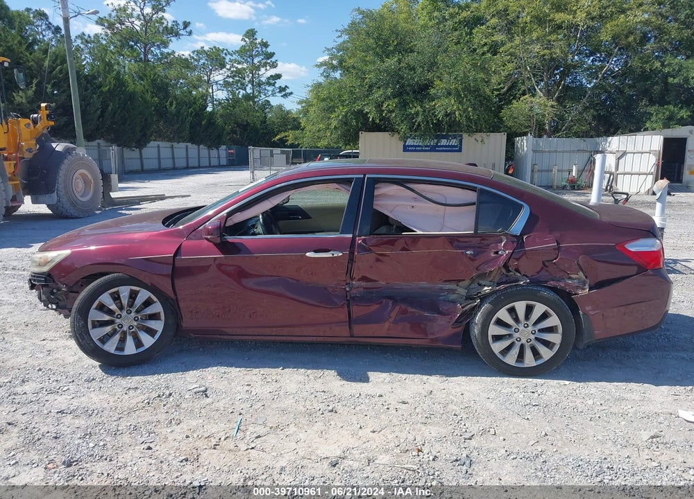 2013 HONDA ACCORD EX-L V-6 VIN: 1HGCR3F84DA001073