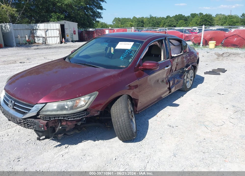 2013 HONDA ACCORD EX-L V-6 VIN: 1HGCR3F84DA001073