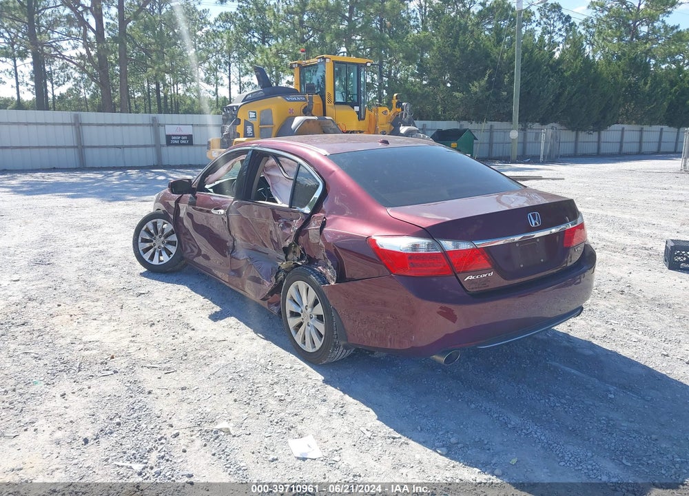 2013 HONDA ACCORD EX-L V-6 VIN: 1HGCR3F84DA001073