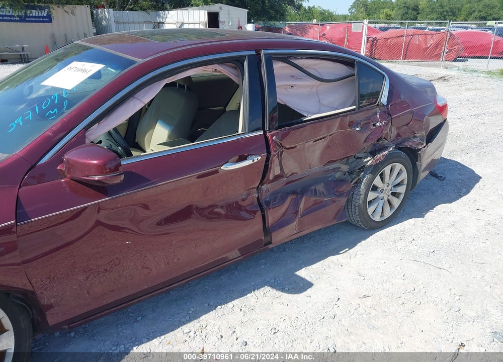 2013 HONDA ACCORD EX-L V-6 VIN: 1HGCR3F84DA001073