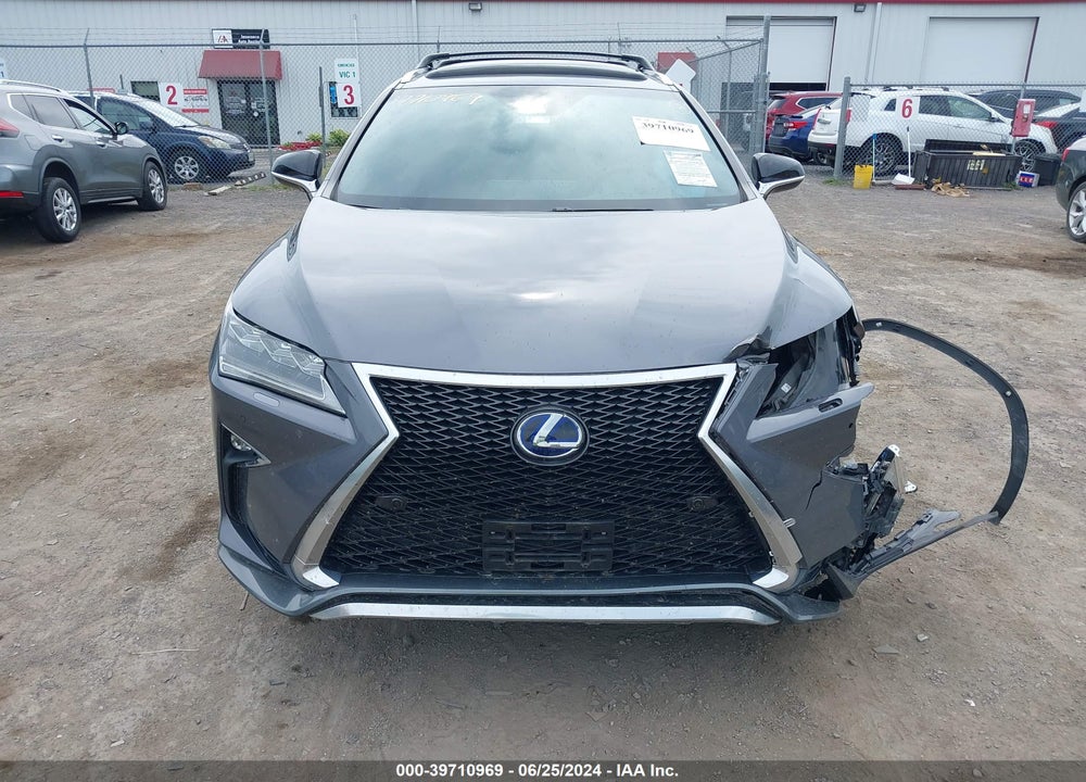 2019 LEXUS RX 450H F-SPORT VIN: 2T2BGMCA1KC030452
