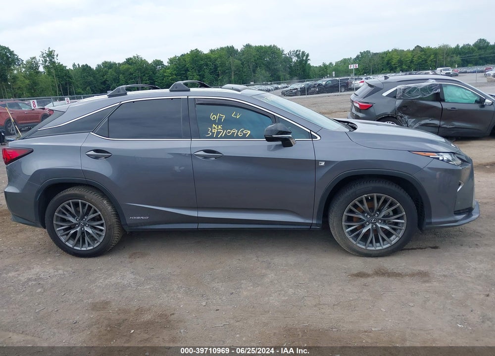 2019 LEXUS RX 450H F-SPORT VIN: 2T2BGMCA1KC030452