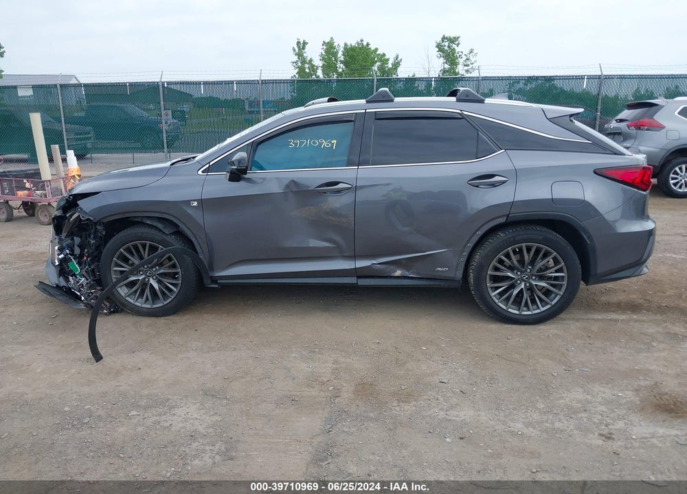 2019 LEXUS RX 450H F-SPORT VIN: 2T2BGMCA1KC030452
