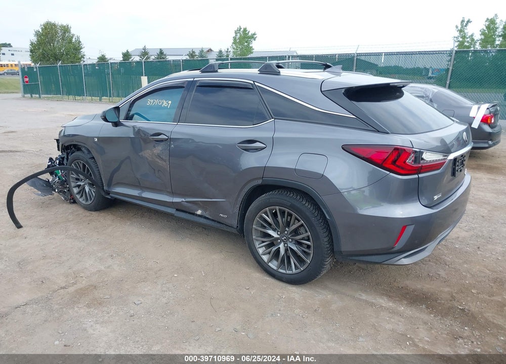 2019 LEXUS RX 450H F-SPORT VIN: 2T2BGMCA1KC030452