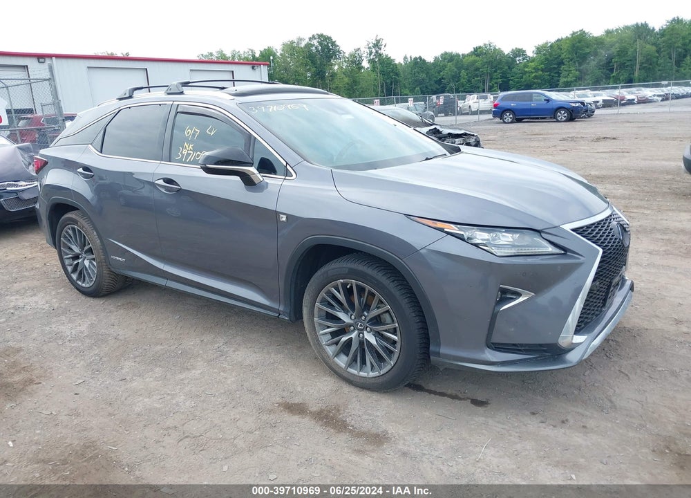 2019 LEXUS RX 450H F-SPORT VIN: 2T2BGMCA1KC030452