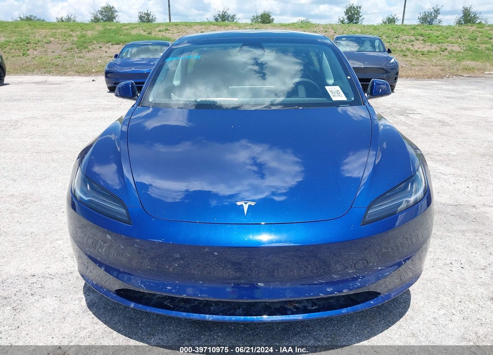 2024 TESLA MODEL 3 REAR-WHEEL DRIVE VIN: 5YJ3E1EA1RF752679