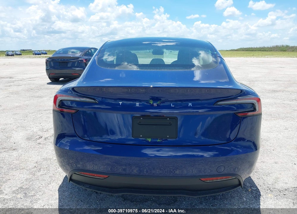2024 TESLA MODEL 3 REAR-WHEEL DRIVE VIN: 5YJ3E1EA1RF752679