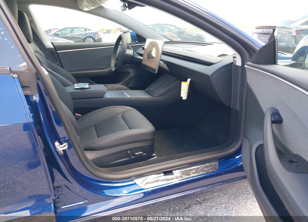 2024 TESLA MODEL 3 REAR-WHEEL DRIVE VIN: 5YJ3E1EA1RF752679