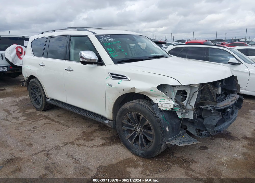 2017 NISSAN ARMADA PLATINUM VIN: JN8AY2NF7H9303102