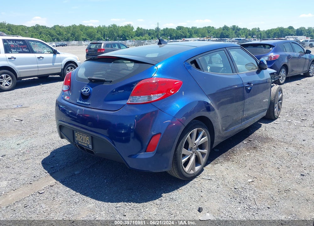 2016 HYUNDAI VELOSTER VIN: KMHTC6AD7GU274707