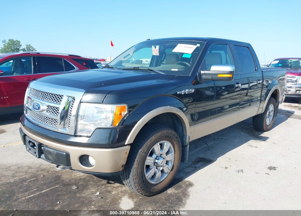 2011 FORD F-150 LARIAT VIN: 1FTFW1EF2BKD08581