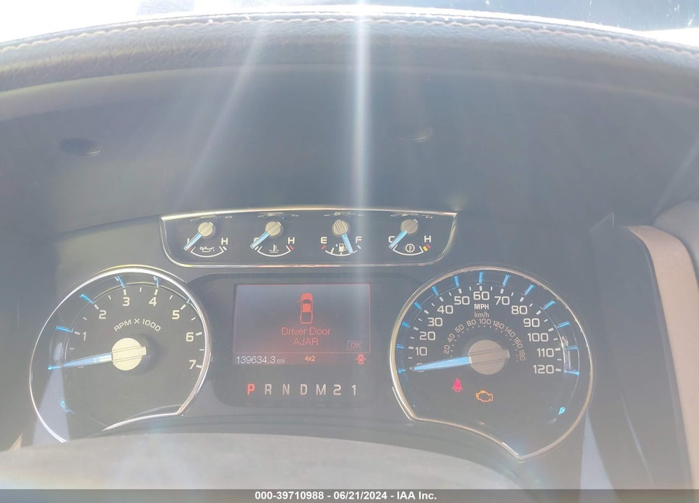 2011 FORD F-150 LARIAT VIN: 1FTFW1EF2BKD08581