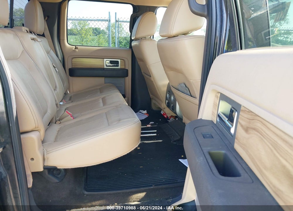 2011 FORD F-150 LARIAT VIN: 1FTFW1EF2BKD08581