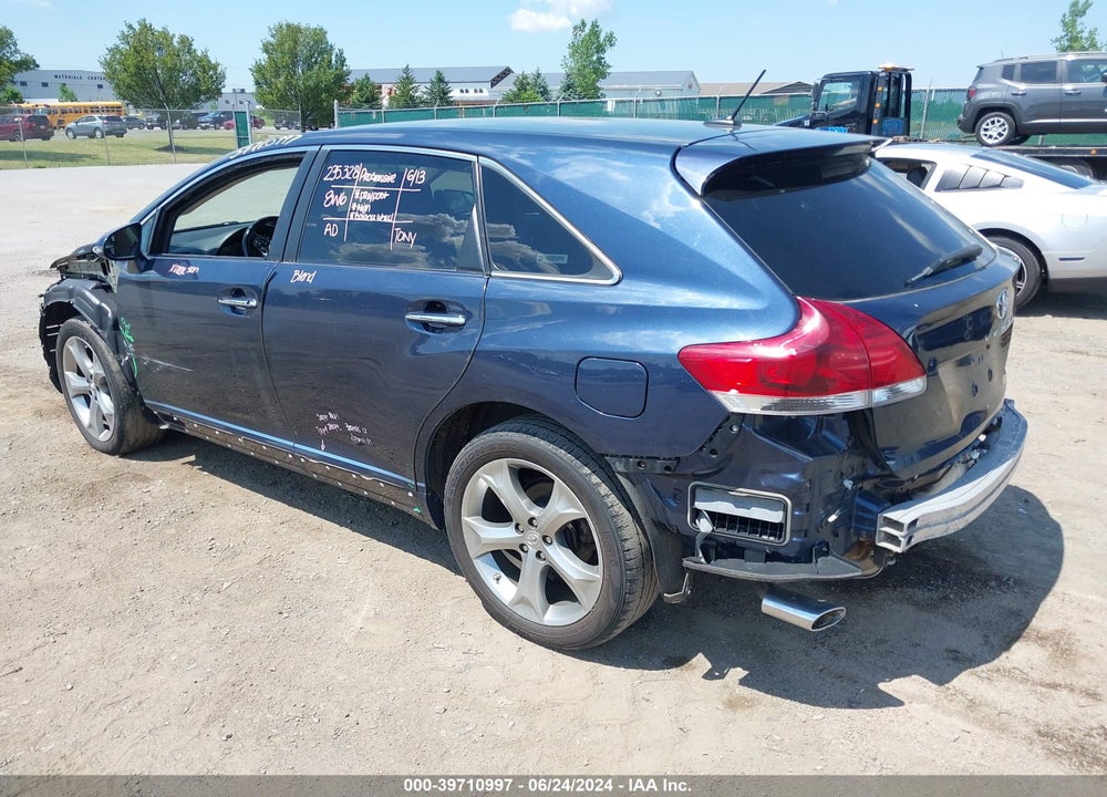 2015 TOYOTA VENZA XLE V6 VIN: 4T3BK3BB3FU117420
