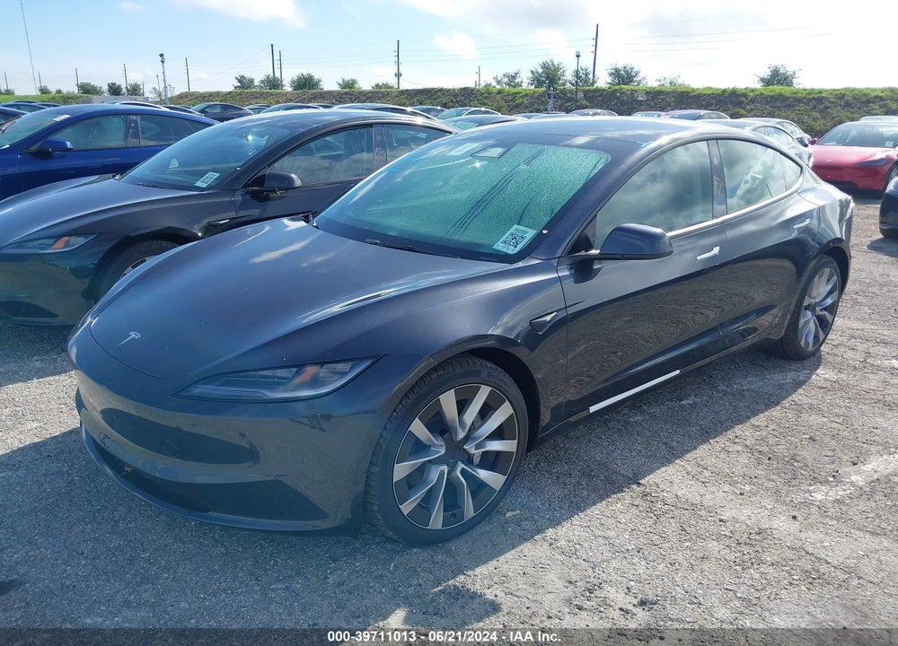 2024 TESLA MODEL 3 REAR-WHEEL DRIVE VIN: 5YJ3E1EA2RF740847
